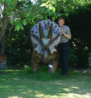 This Triceratops will do nicely.